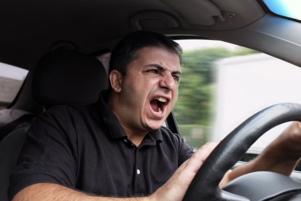 Man With Road Rage