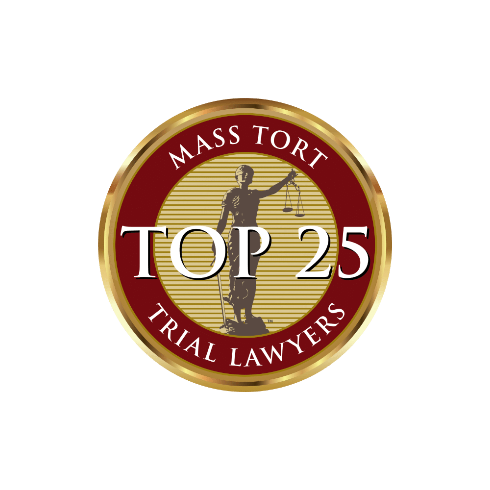 Top 25 Mass Tort Trial Lawyer Badge